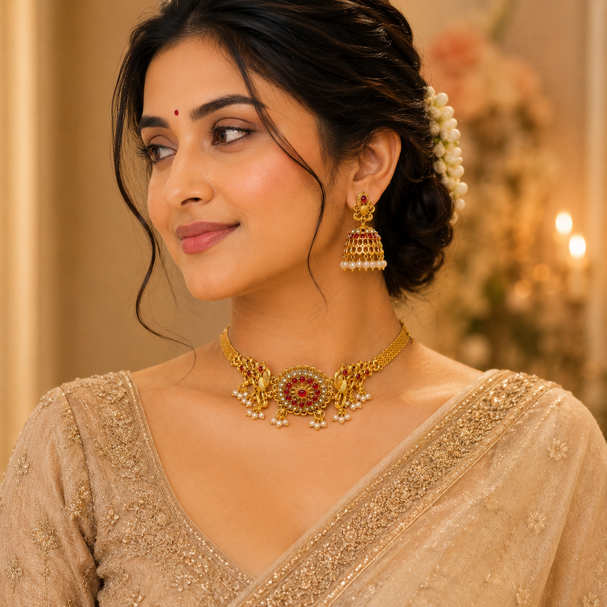 Golden Muse Choker Set