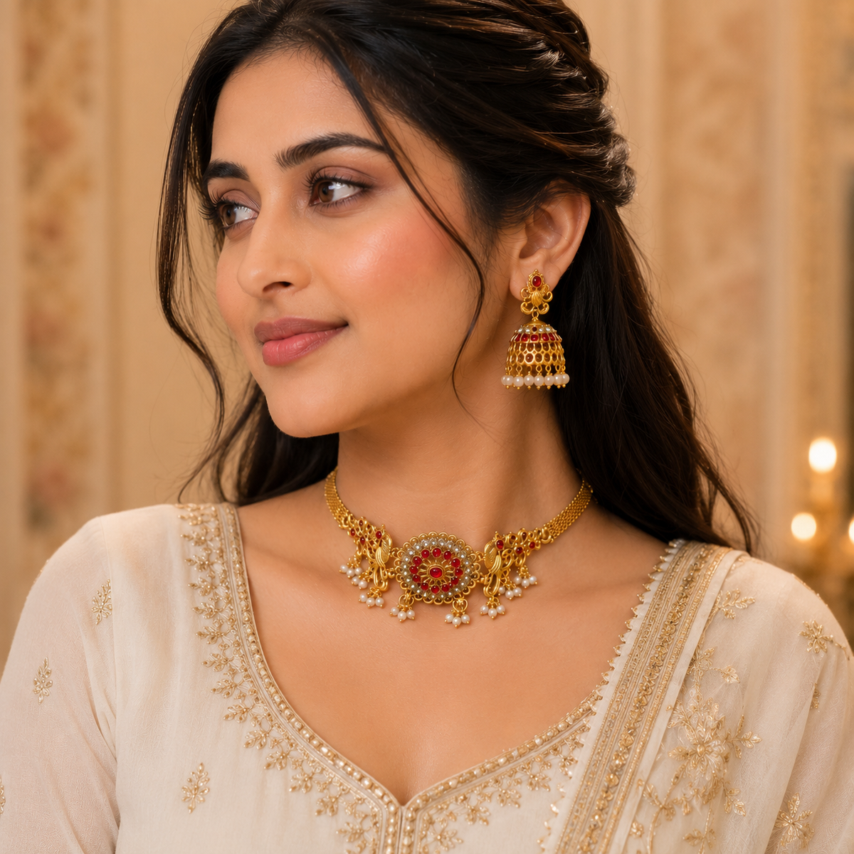 Golden Muse Choker Set
