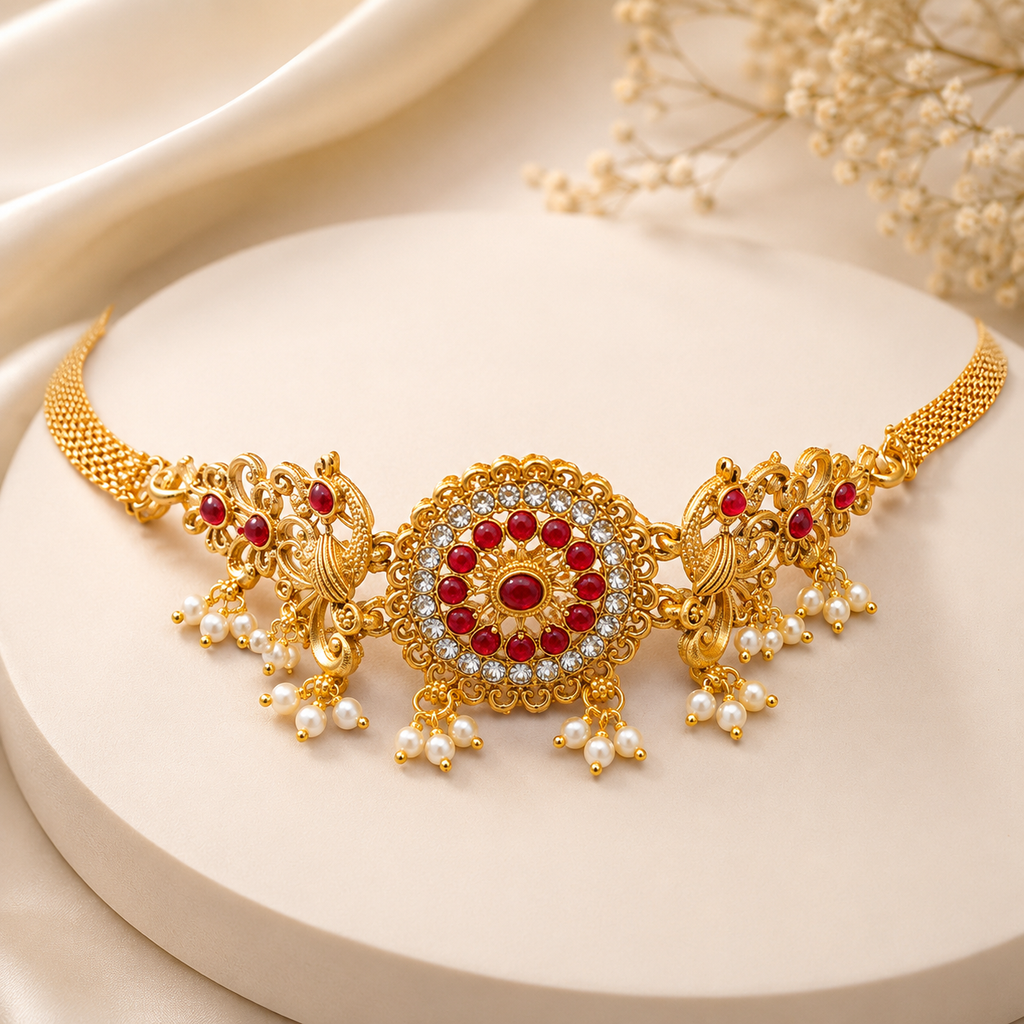 Golden Muse Choker Set