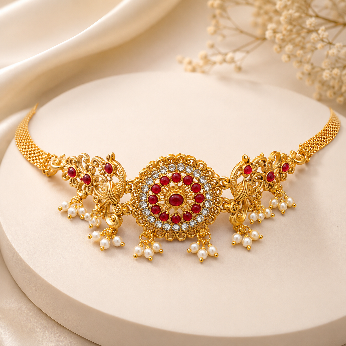 Golden Muse Choker Set