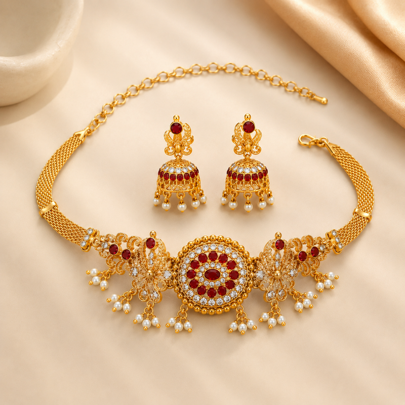 Golden Muse Choker Set