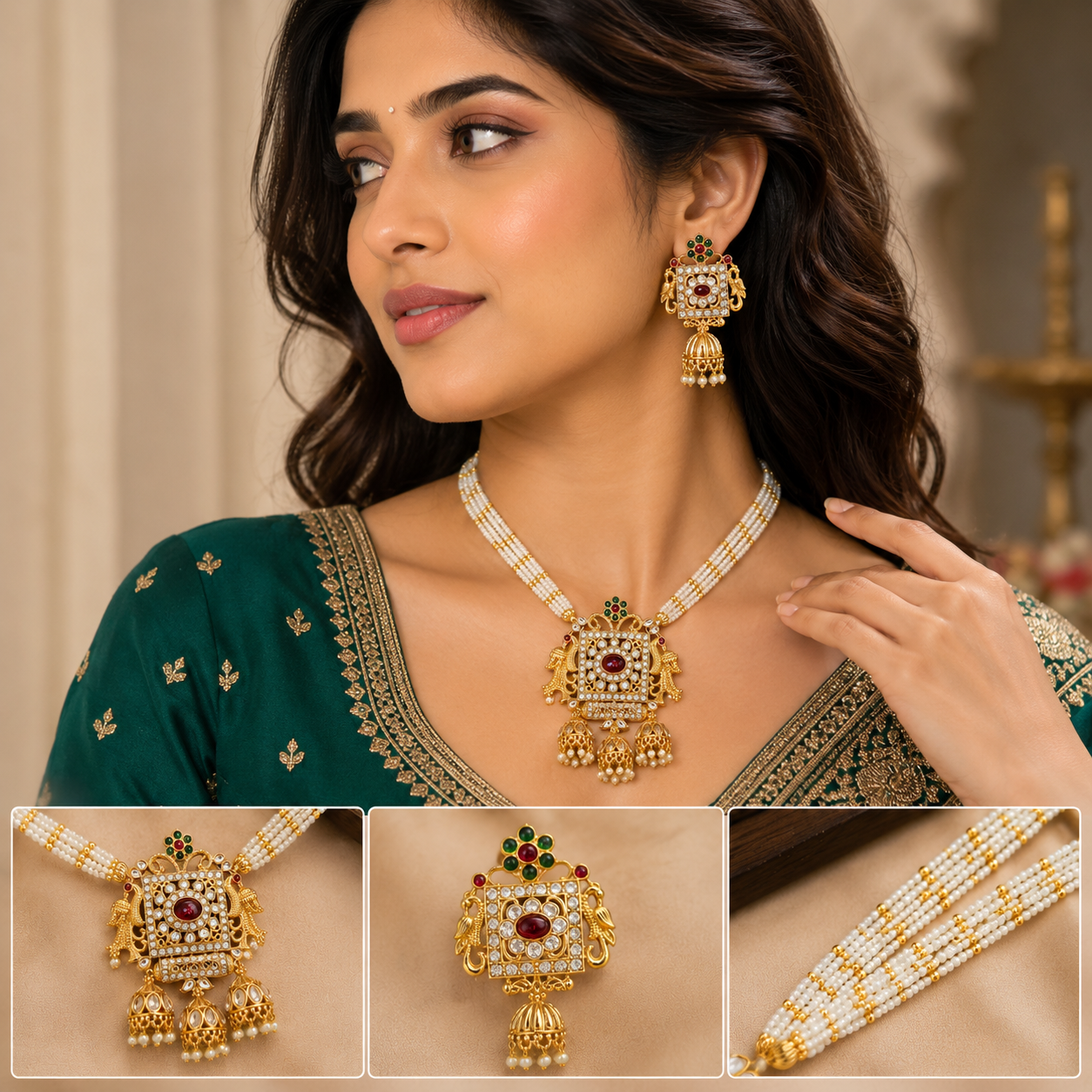 Opulent Muse Necklace Set