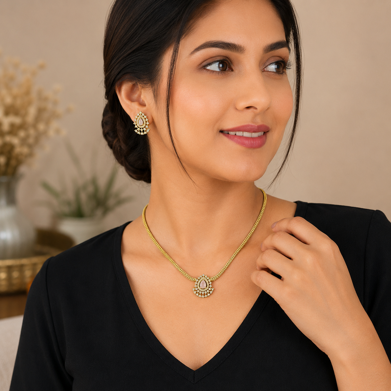 Roselle Grace Necklace Set