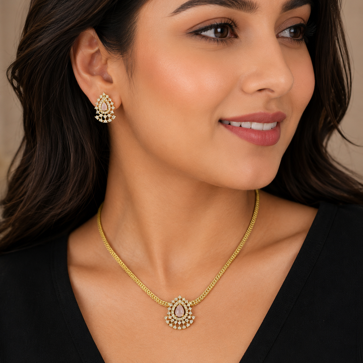 Roselle Grace Necklace Set