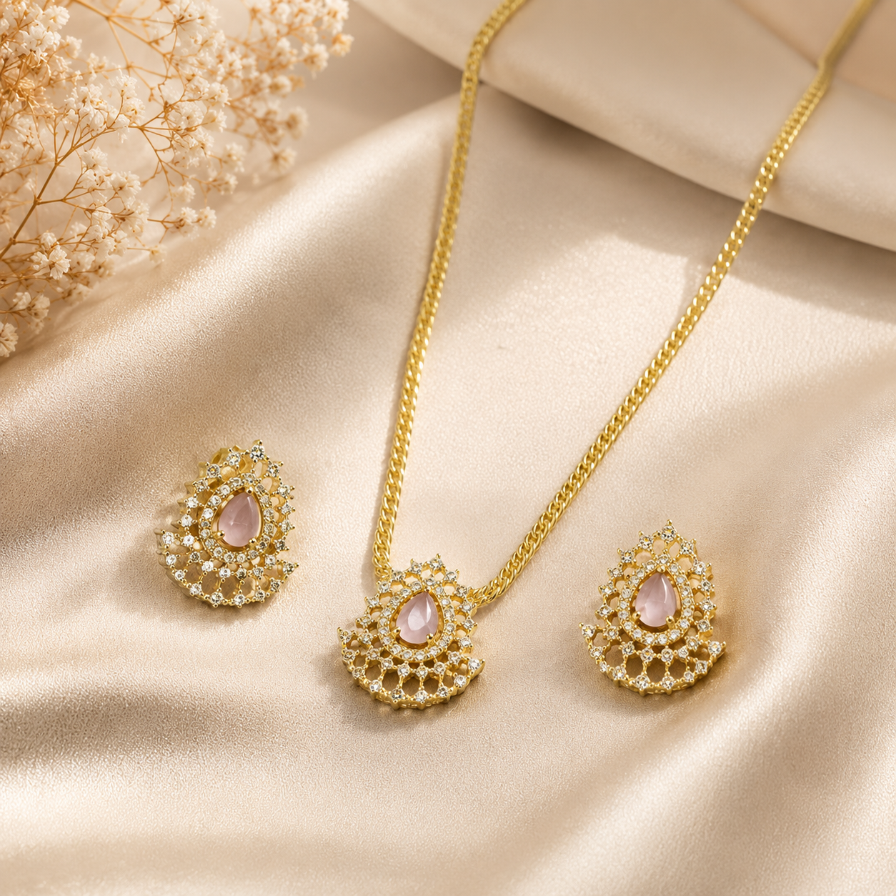 Roselle Grace Necklace Set