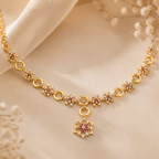 Starlit Bloom Necklace Set