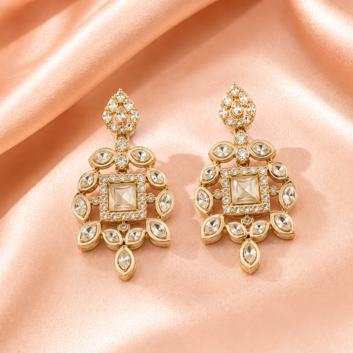 Ivory Royale Kundan Necklace Set