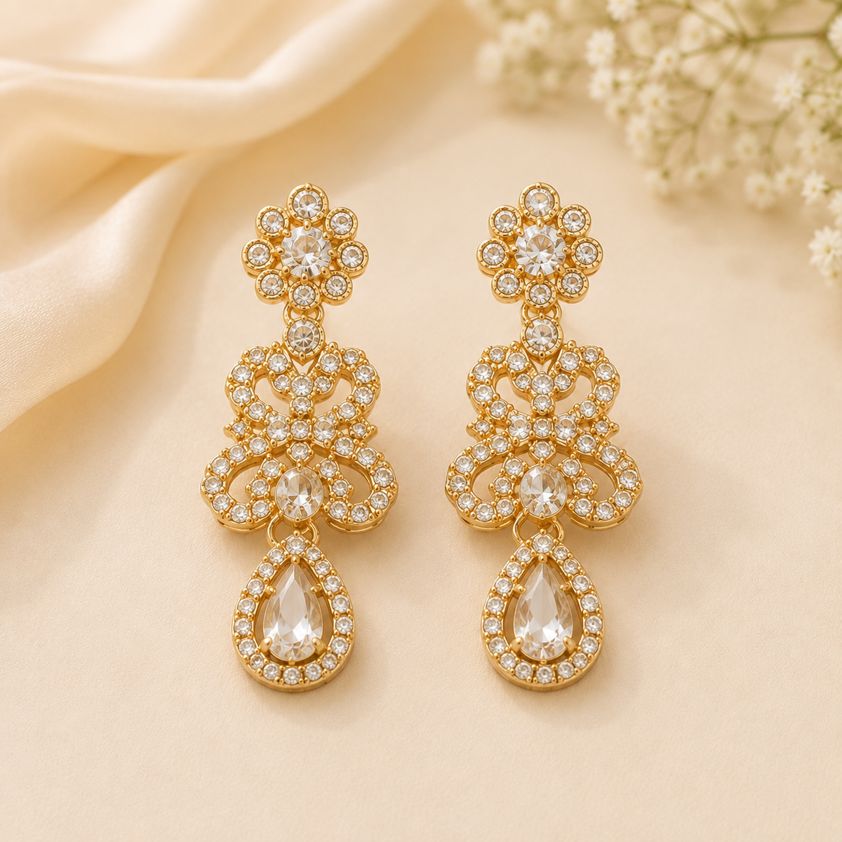 Celeste Pearl Kundan Necklace Set