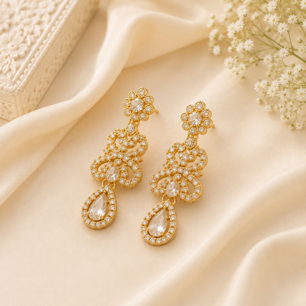Celeste Pearl Kundan Necklace Set