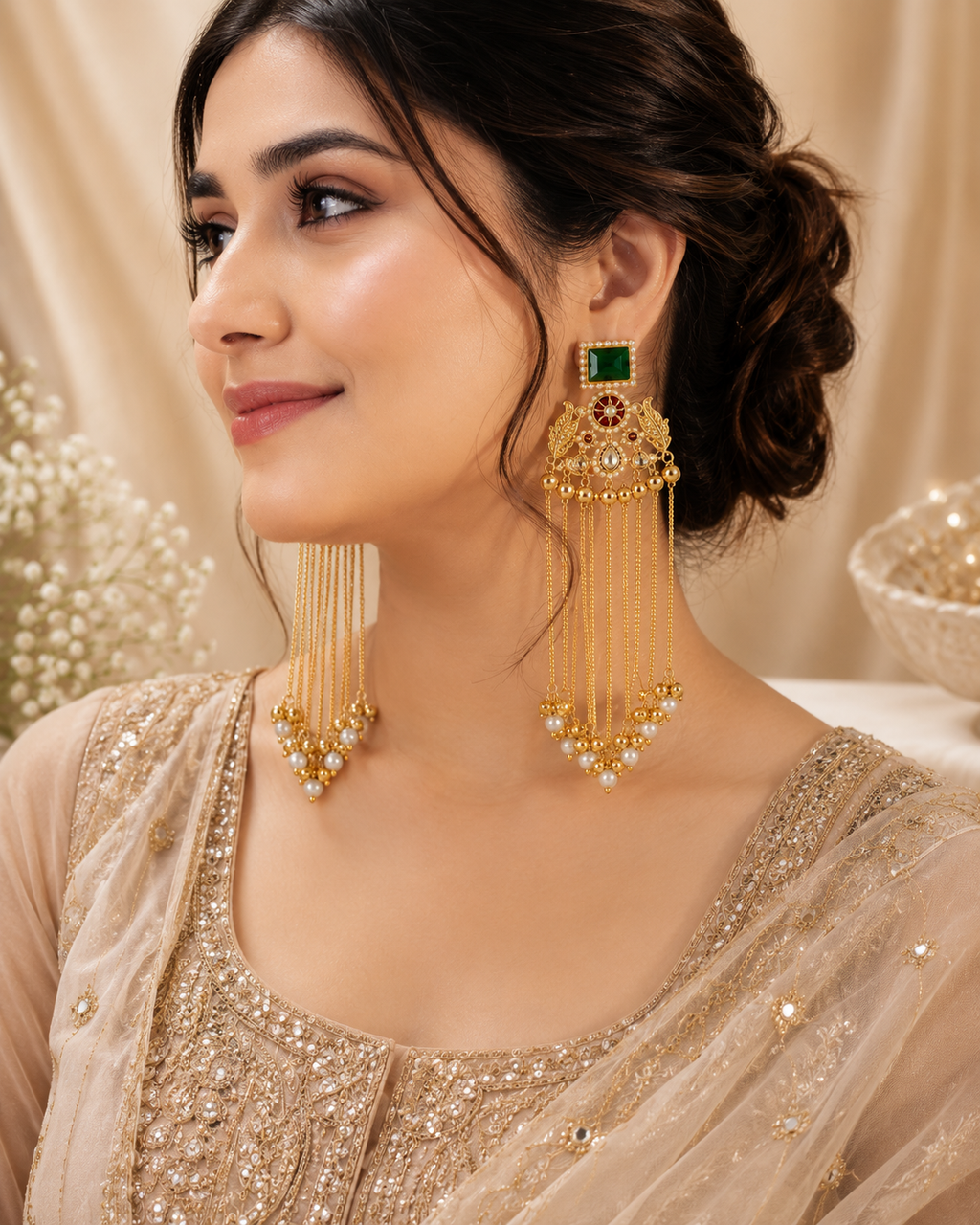 Noor-e-Kashmir Jhumkas