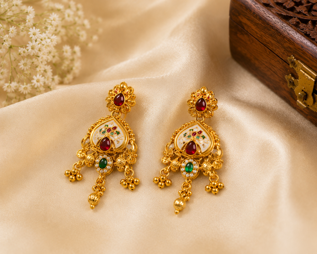 Royal Meenakari Necklace Set